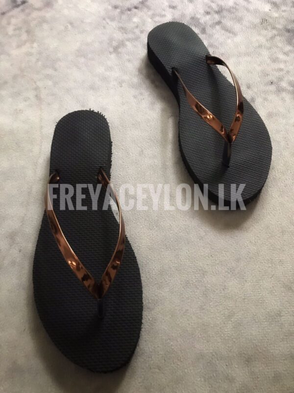 Rose Gold Strap Rubber Wedge