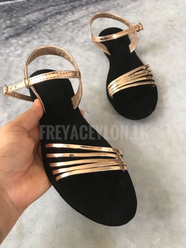 Copper Strapy Sandals