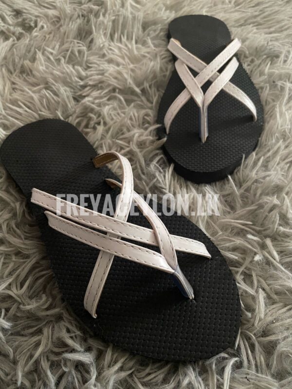 White Cross Strap