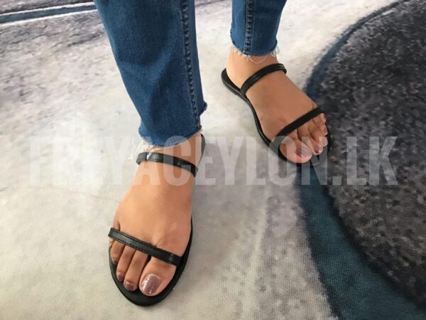 Black Barefoot Sandals - Image 2