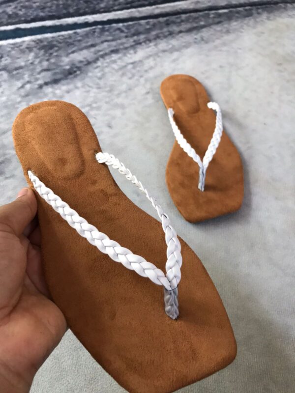 White Strap Flat - Image 2