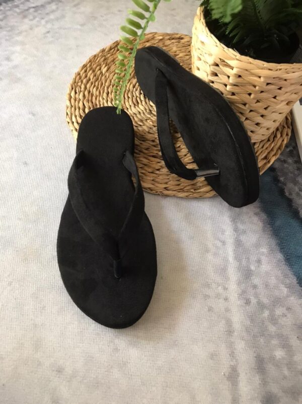 Simple Black Strap Flatform