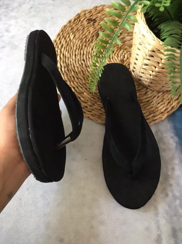Simple Black Strap Flatform - Image 3
