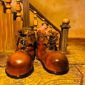 Giant Brown Adventure Boots